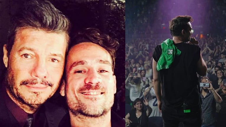 El mensaje de apoyo de Marcelo Tinelli a Chano Charpentier por su regreso a los escenarios.