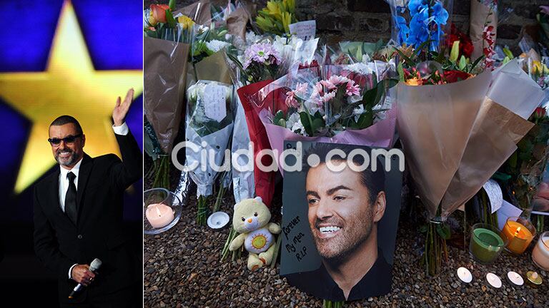 El misterioso funeral de George Michael, a tres meses de su muerte. Foto: AFP