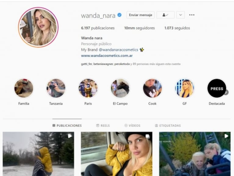 El motivo por el que Wanda Nara volvió a usar su apellido en redes tras la crisis con Mauro Icardi: "Fue por una cuestión empresarial"