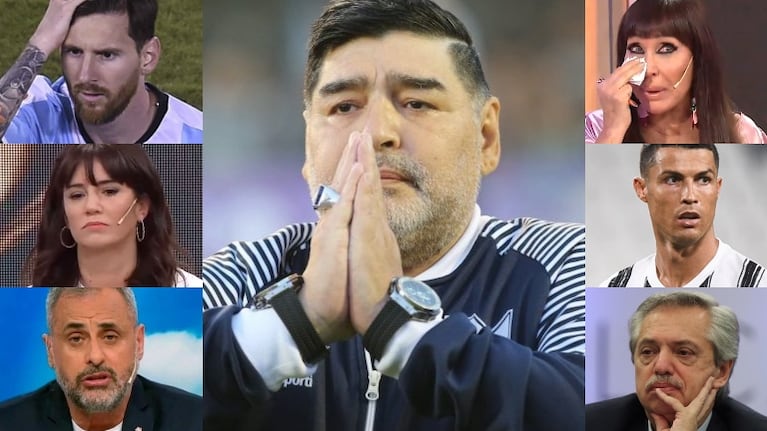 El mundo en shock por la muerte del Diez, Diego Armando Maradona: los fuertes tweets de despedida de las figuras