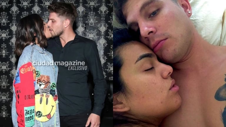 El novio de Ángela Leiva compartió una foto súper íntima con la cantante en la cama