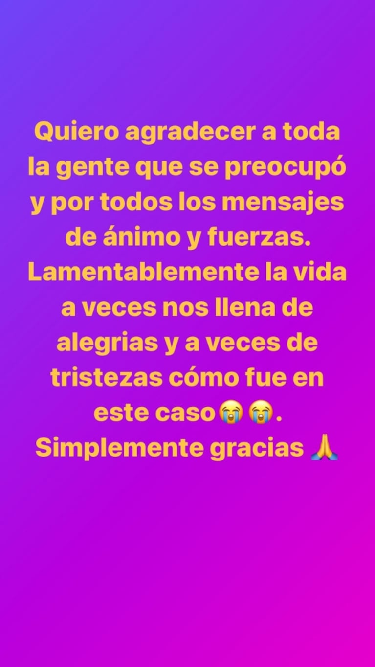 El novio de Morena Rial rompió el silencio tras la pérdida del embarazo: "Estamos destrozados"