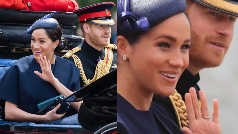 El nuevo anillo de Meghan fue protagonista en el último desfile real.