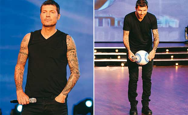 El nuevo look de Marcelo Tinelli. (Foto: Revista Gente).