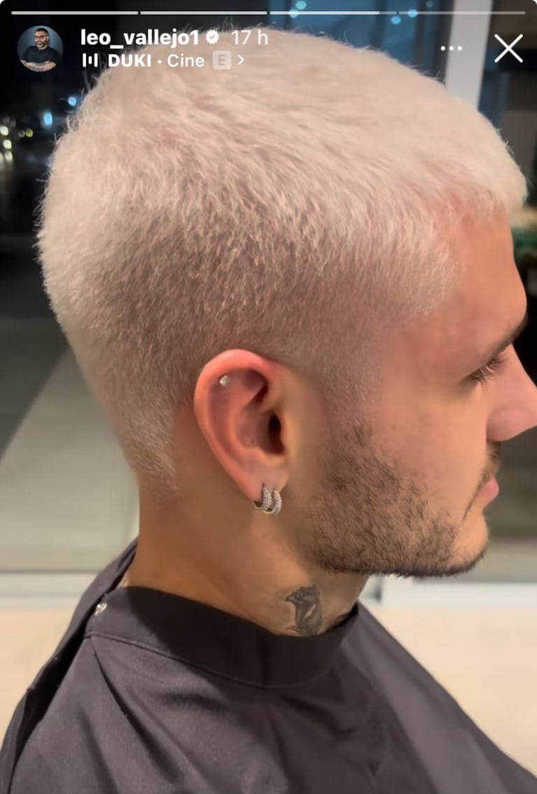 El nuevo look de Mauro Icardi.