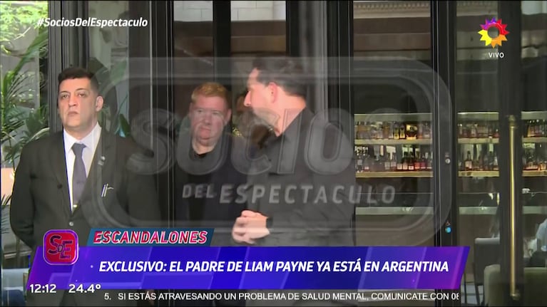 El padre de Liam Payne en Argentina.