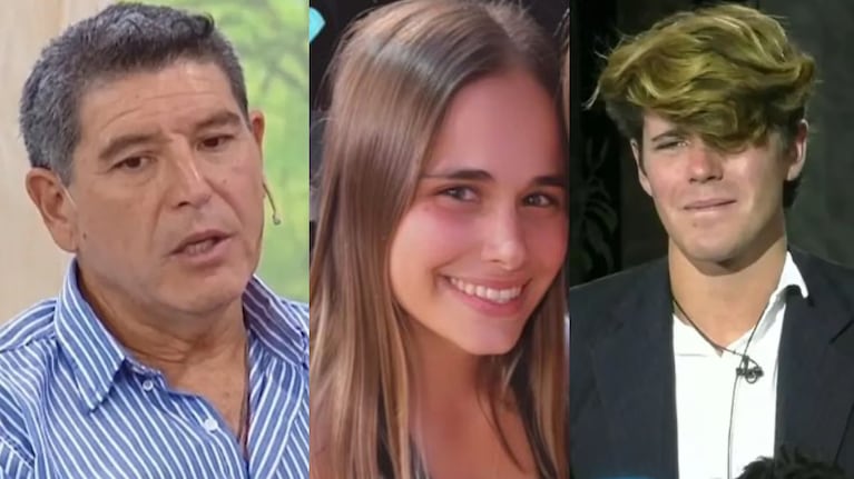 El papá de Marcos Ginocchio habló de la situación sentimental de su hijo tras mostrarse con una misteriosa joven (Fotos: Web)