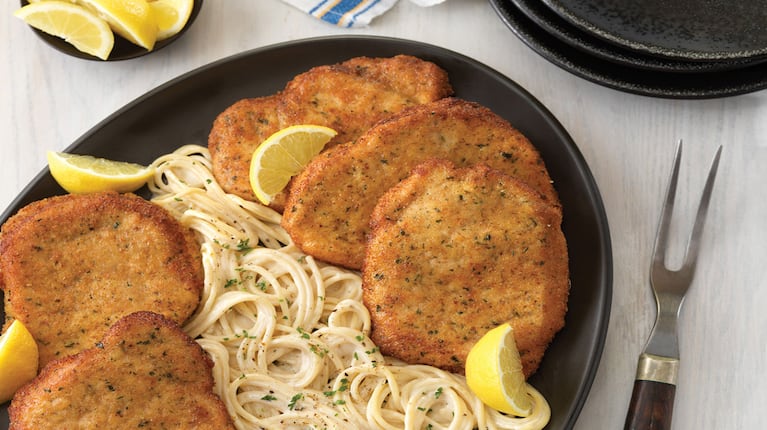 El perfecto encuentro: milanesas crujientes y tagliatelle, la receta irresistible que revoluciona la cocina