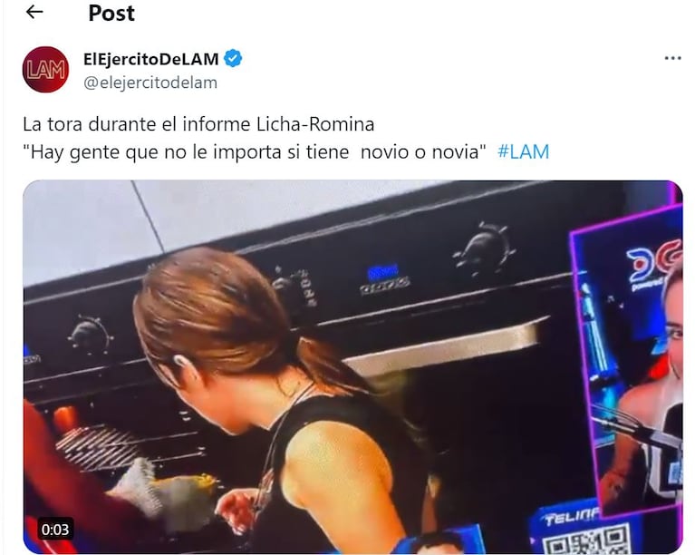 El picante comentario de La Tora al ver a Romina Uhrig con Lisando en Gran Hermano 2023: “Hay gente…”