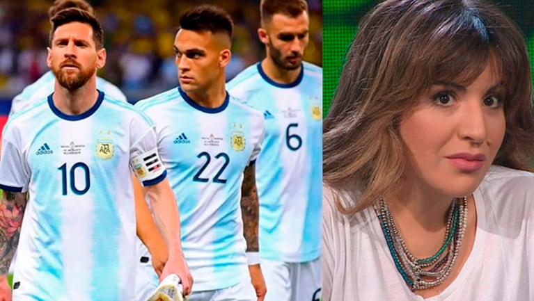 El picante motivo por el cual Gianinna Maradona apuntó contra la Selección Argentina.