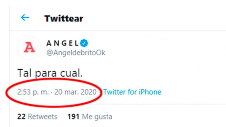 El picante tweet de Ángel de Brito, tras la nota de Jorge Rial y Viviana Canosa en Intrusos: "Tal para cual"