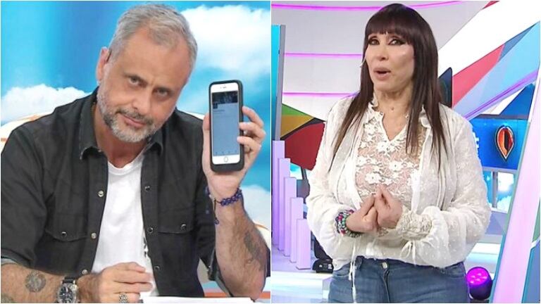 El picante tweet de Rial que generó un descargo de Moria Casán (Fotos: Capturas)