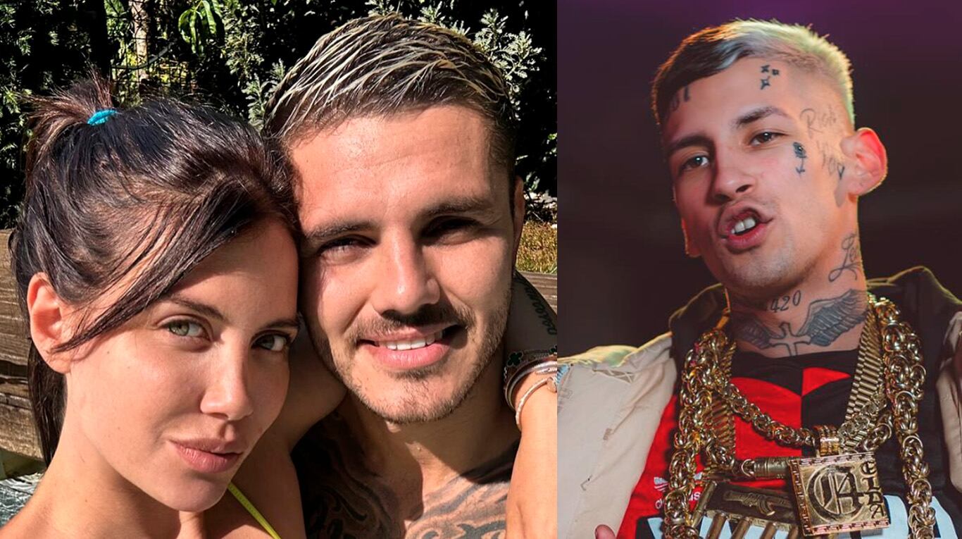 El picantísimo mensaje de Mauro Icardi luego de que L-Gante confirmara haber vivido un romance con Wanda Nara.