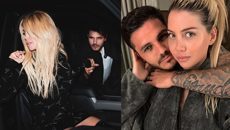 El pícaro intercambio de mensajes de Wanda Nara y Mauro Icardi tras la supuesta pelea minutos después de la entrevista.