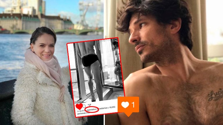 El pícaro “me gusta” de Luz Cipriota a una foto en paños menores de su nuevo amor, Andrés Velencoso