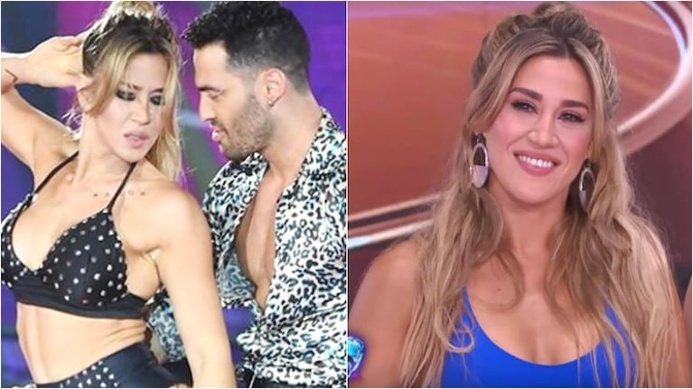 El piropo de Jimena Barón a Mauro Caiazza tras blanquear su relación en el Bailando (Fotos: Capturas)