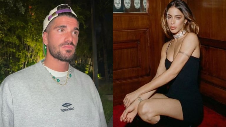 El piropo de Rodrigo de Paul a Tini Stoessel tras despertar suspiros con sus posteos en las redes (Fotos: Instagram)