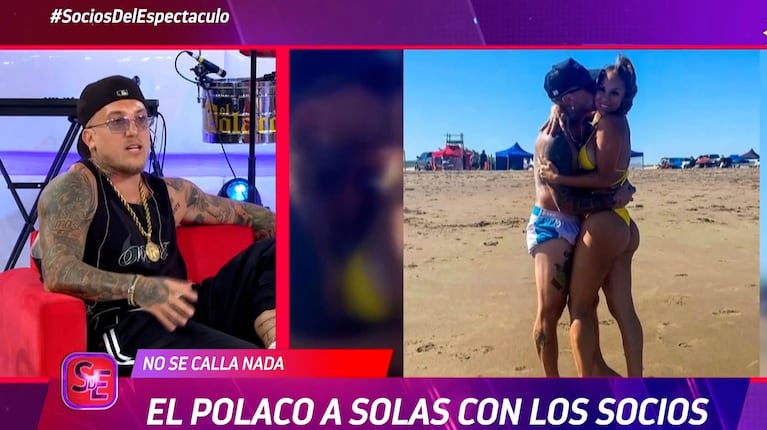 El Polaco habló a fondo sobre la infidelidad y tuvo un tremendo fallido en vivo