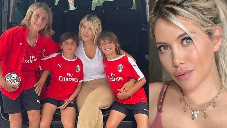 El profundo mensaje de Wanda Nara a sus hijos con Maxi López.