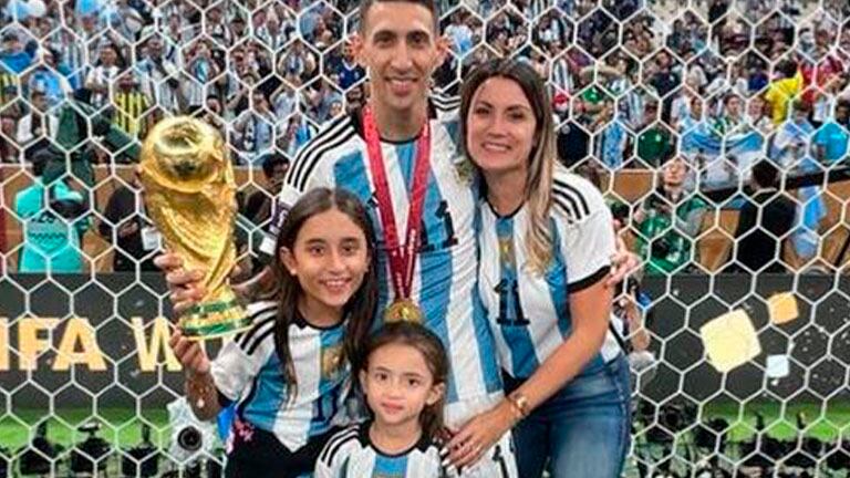 El pronóstico que Ángel Di María le hizo a su esposa antes de la final de Qatar