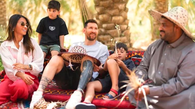 El PSG suspendió a Messi por viajar a Arabia Saudita sin autorización