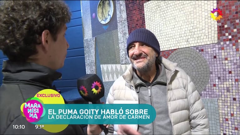 El Puma Goity habló con Mañanísima.