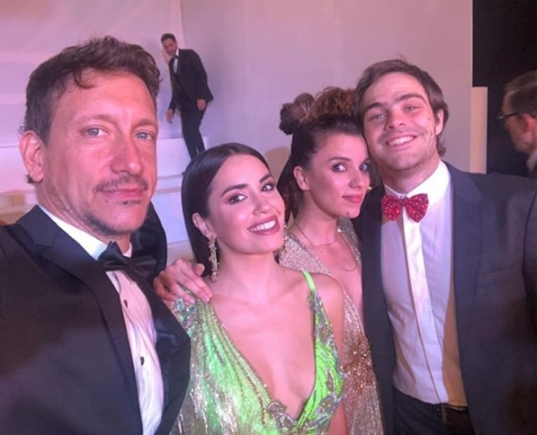 El reencuentro de Lali Espósito y Peter Lanzani… ¡y el comentario de Nico Vázquez!: "Selfie de amor"