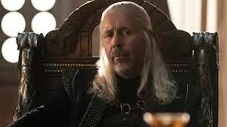 El rey Viserys (Paddy Considine) en La casa del dragón (Foto: gentileza de Max)