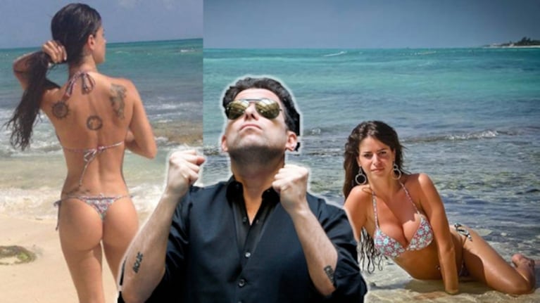 El romance de Andrés Calamaro y Marianela Mirra: "Quiero ser la única que te muerda la boca"