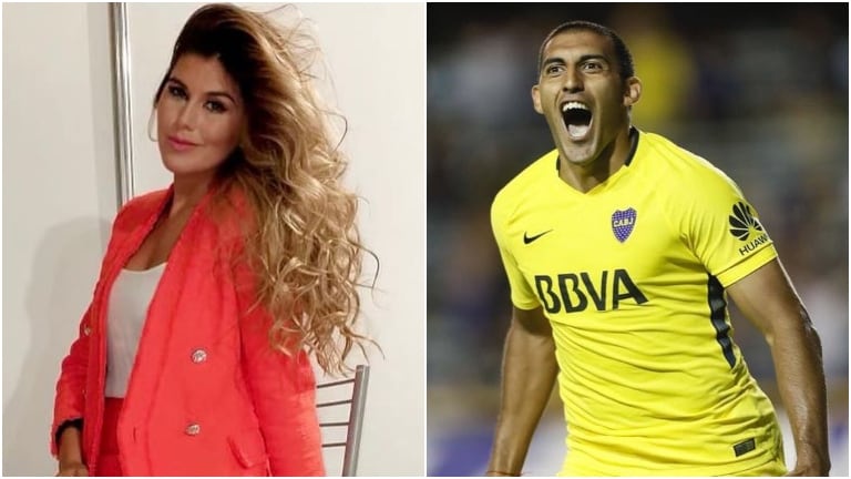 El rumor de romance de Loly Antoniale con Wanchope Ábila, delantero de Boca