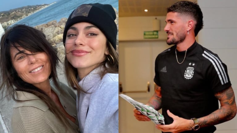 El saludo de la madre de Tini Stoessel a Rodrigo de Paul por sus 28 años: ¡Feliz cumple!