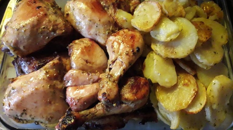 El secreto del pollo al horno con papas: una receta fácil y deliciosa que hará que todos pidan más