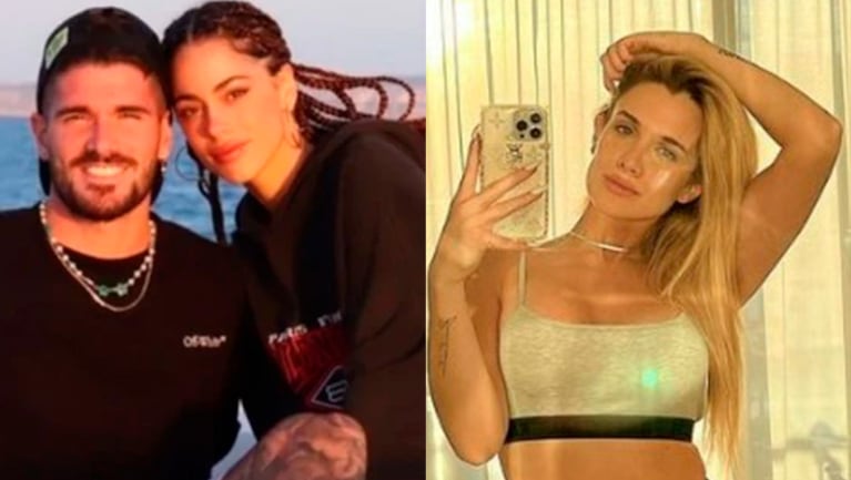 El sensual posteo de Camila Homs tras haberle dado "like" sin querer a Rodrigo de Paul y Tini Stoessel.