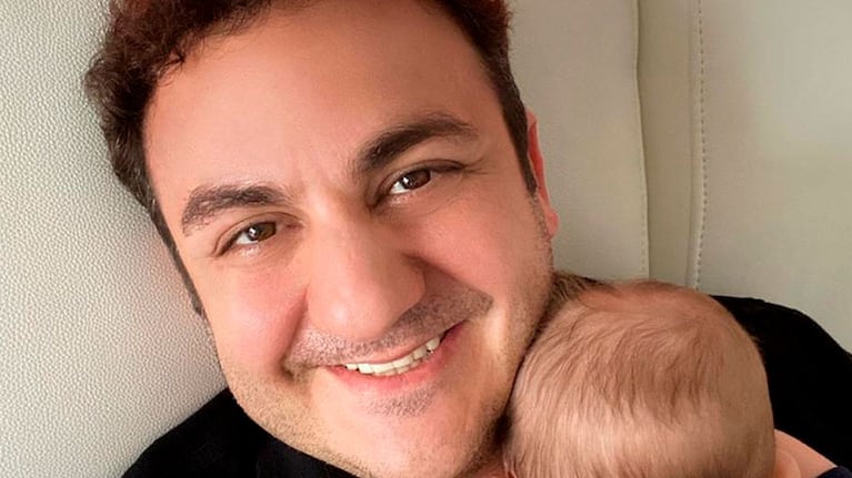 El sentido mensaje de Diego Topa en su primer día del padre: Feliz día a todos los papás del mundo, especialmente el mío