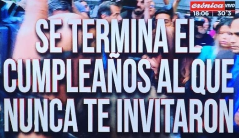 El show de placas de Crónica TV durante la transición presidencial de Mauricio Macri a Alberto Fernández