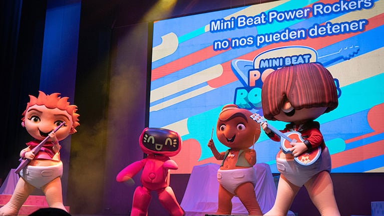 El show en vivo de los Mini Beat Power Rockers estrena en vacaciones de invierno