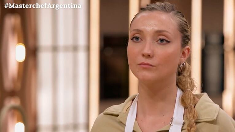 El sincericidio de María Sol en MasterChef sobre su tarta tras las fuertes devoluciones del jurado.