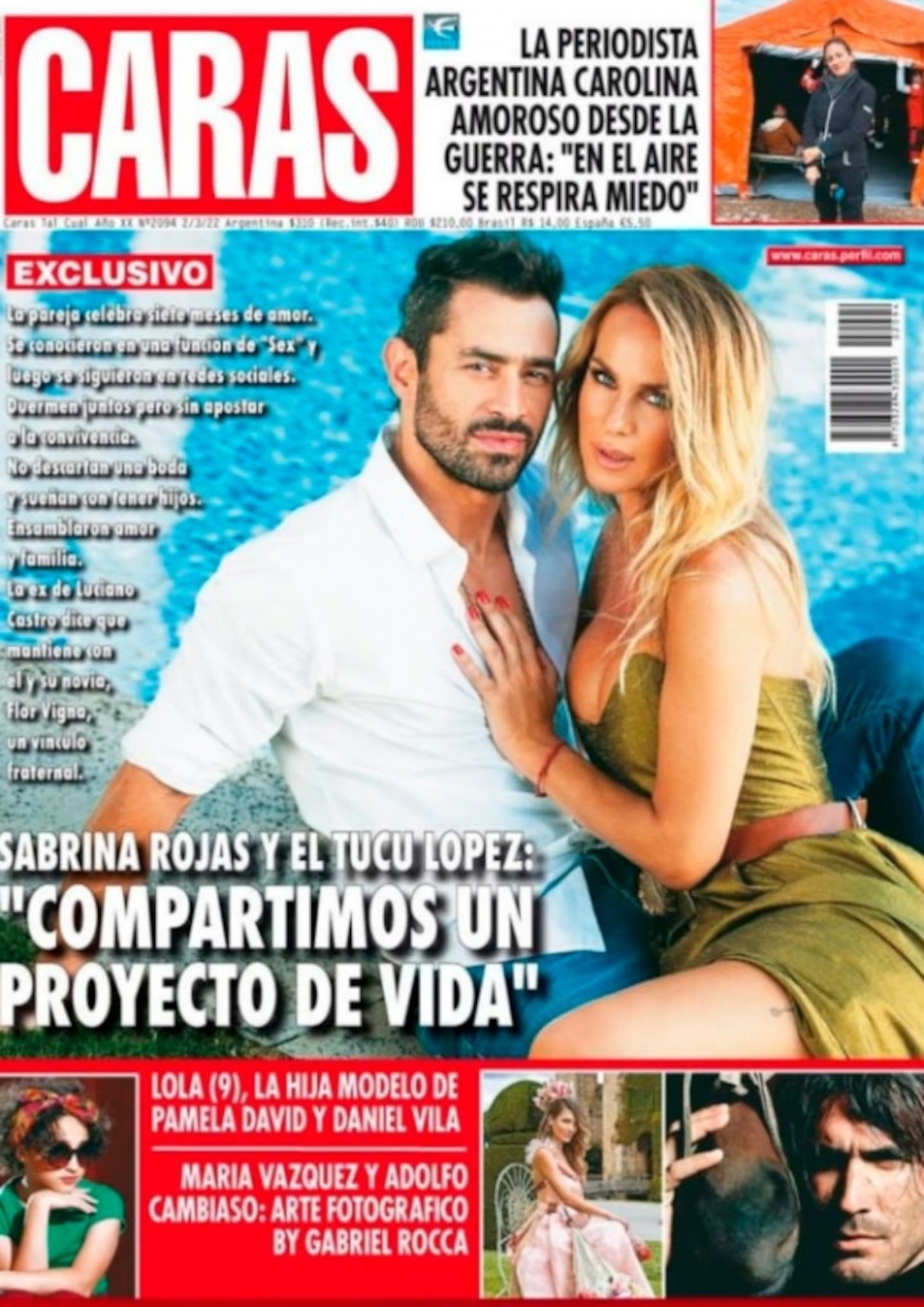 El sincericidio de Tucu López al ver la tapa de revista que hizo con  Sabrina Rojas: 