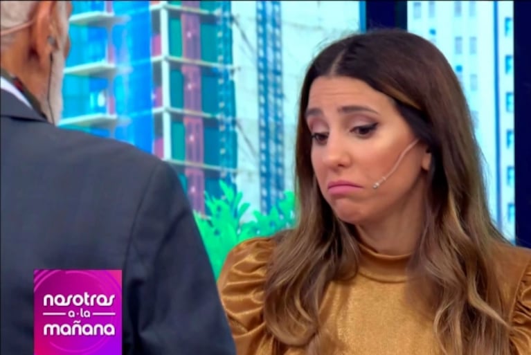 El sorpresivo llanto de Cinthia Fernández en Nosotros a la Mañana: "No estoy bien"