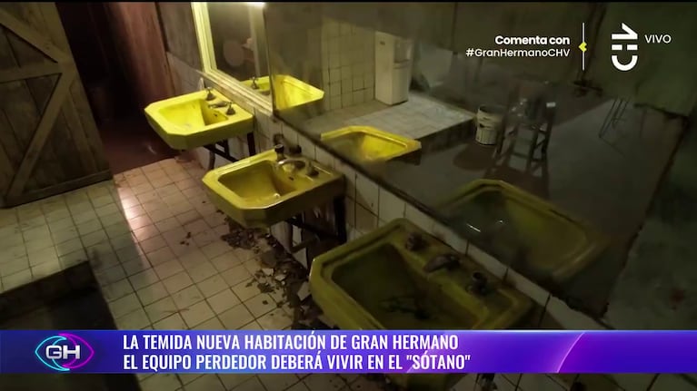 El sótano de Gran Hermano Chile.