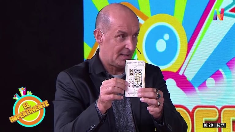 El tarot sobre Furia (Foto: captuda del Impertinente).