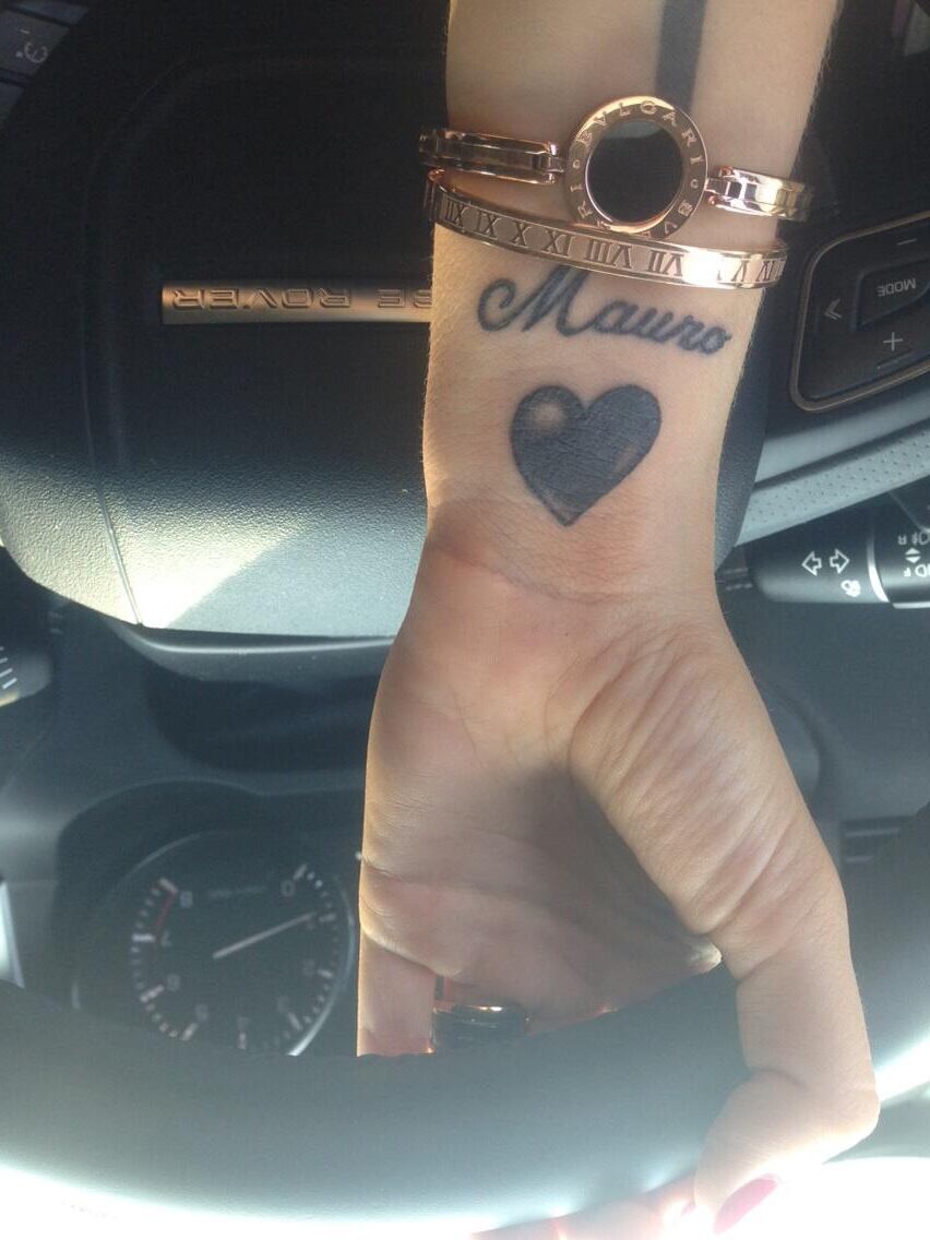 El tatuaje de Wanda Nara para Mauro Icardi. (Foto: @wanditanara)