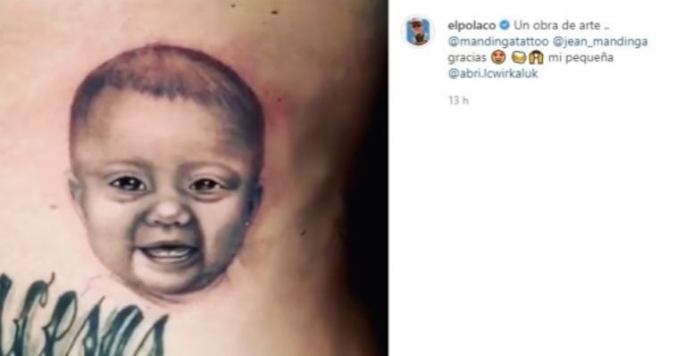 El tatuaje que se hicieron El Polaco y Barby Silenzi tras la reconciliación: "Loco paranoico"