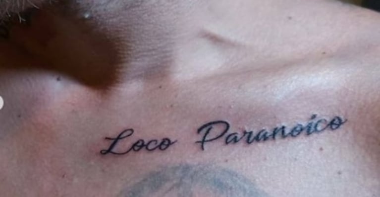 El tatuaje que se hicieron El Polaco y Barby Silenzi tras la reconciliación: "Loco paranoico"