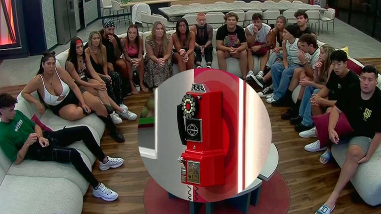 El teléfono rojo debutó en Gran Hermano  (Foto: capturas Telefe)