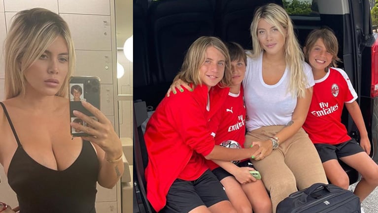 El tierno guiño a sus hijos que Wanda Nara le sumó a la funda de su celular para sentirlos siempre cerca.