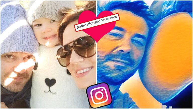 El tierno mensaje de Pedro a su bebé en camino (Fotos: Instagram)