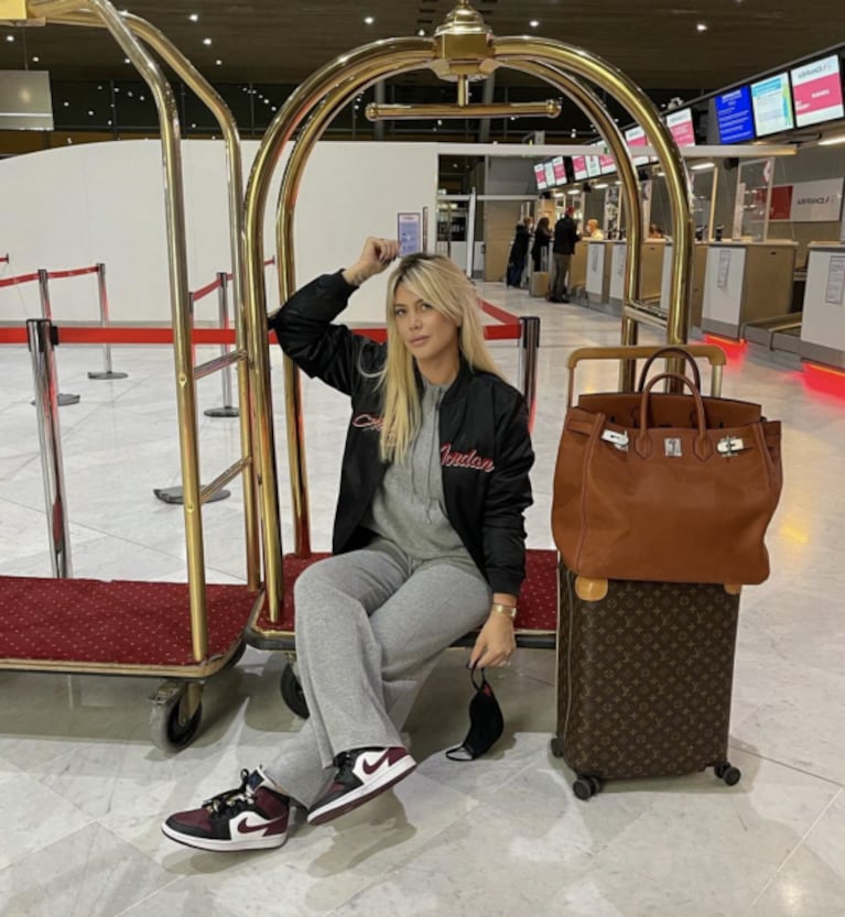 El tierno mensaje de Wanda Nara por su regreso a Argentina con sus hijos: "Con mi manada"