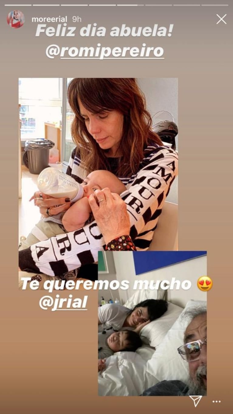 El tierno posteo de Morena Rial para Romina Pereiro por el Día de los Abuelos: "Abuela te queremos mucho"