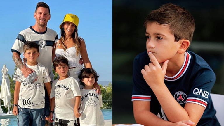 El tierno saludo de Antonela Roccuzzo a su hijo Thiago por su cumple.